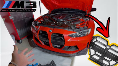 BMW G80 M3/M4 CSL Grille Installation @Ajpstreets