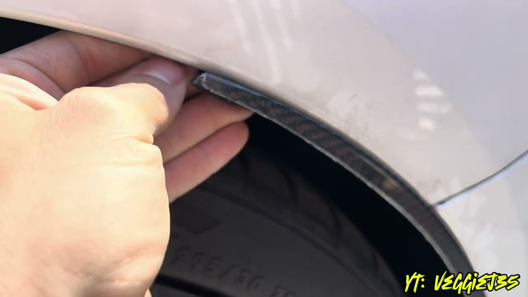 2016-19 Cadillac CTS-V Rear Mud Flaps Install ft. @veggiej35