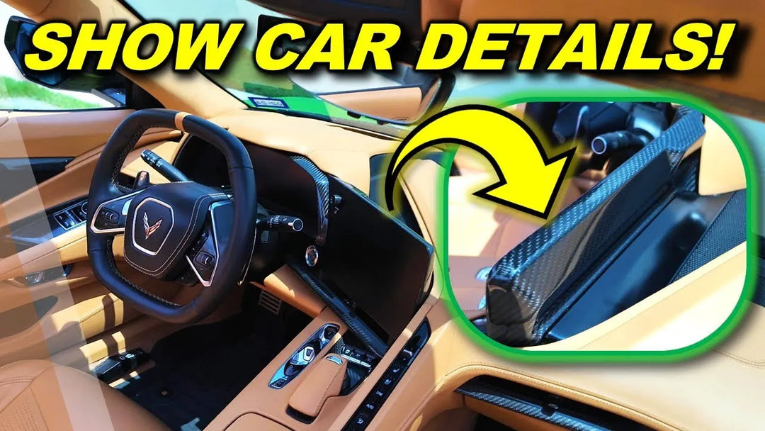Installing Corvette C8 Radio Screen Cover: @NuHorizonC8’s EOS Upgrade