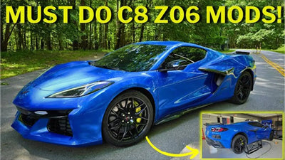 Install C8 Z06 XL Splash Guards with @ChrisSullivan69