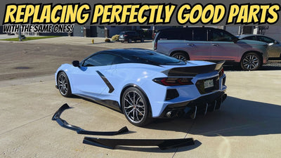 2020-Up Corvette C8 Ducktail Spoiler Install ft. @Donslife