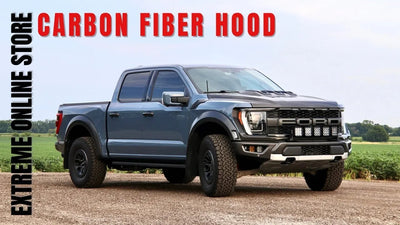 2021-Up Ford F-150 Raptor Carbon Fiber Hood Installation @WaterFowler41