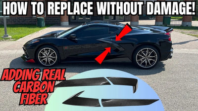 Installation Corvette C8 Side Fender Vent | EOS ft. @Donslife