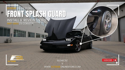 Chevrolet Corvette C5 Extended Splash Guards Install ft. @SlowC5Z