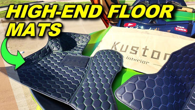 2020+ Corvette C8 Honeycomb Leather Floor Mats Installation @NuHorizonC8