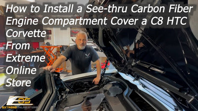 2020-Up Corvette C8 HTC Engine Cover Installation @THECORVETTECHANNEL