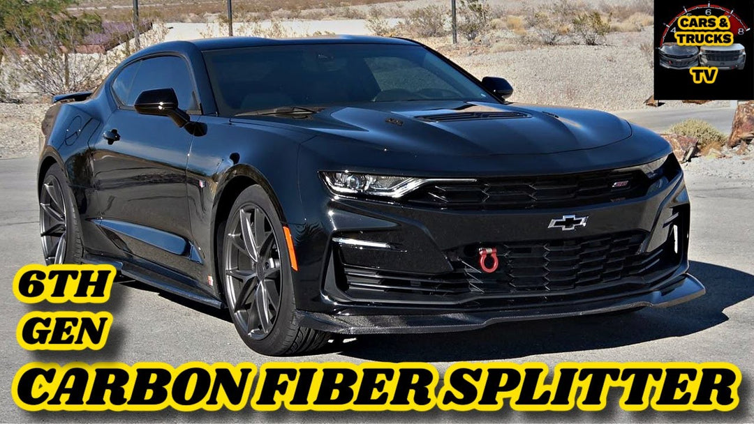 6th Camaro SS | ZL1 Front Side & Side Skirts Installation EOS ft. @carstruckstv6097
