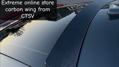 2009-15 Cadillac CTS-V Coupe Roof Spoiler Installation @TheDrivenHQ