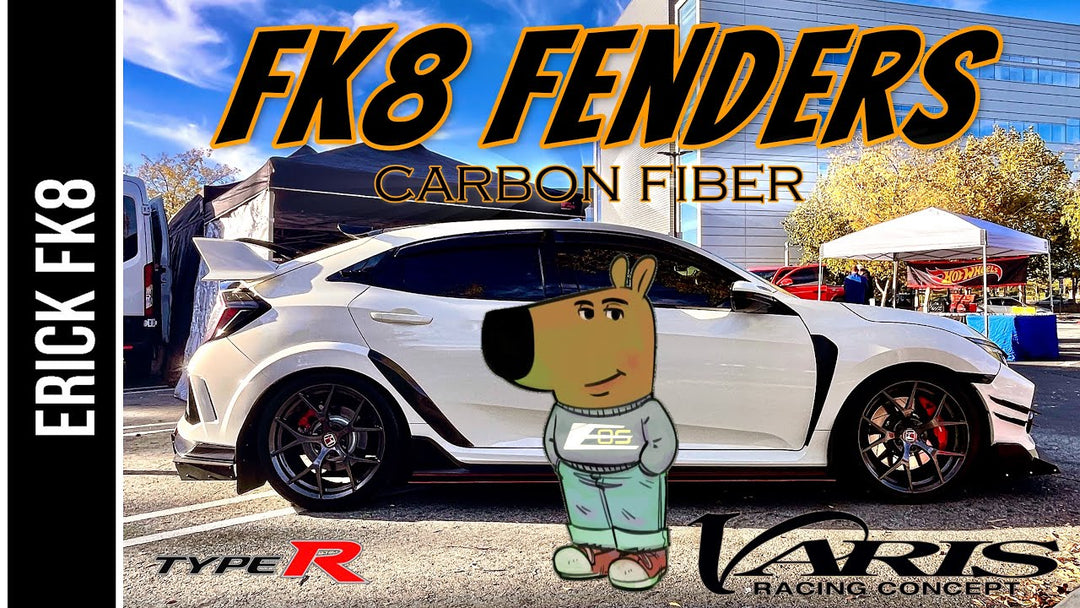 "2017-21 Honda Civic Type-R VRS Fender Trim Installation @ErickFK8