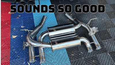 2015-20 BMW F80 M3/M4 Quad Tips Exhaust Installation @endlessgarage