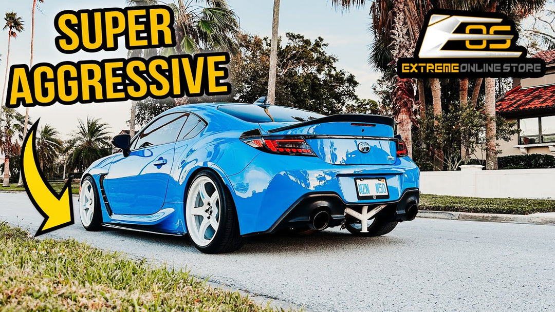 2022-Up Toyota GR86 Side Skirts Installation by @Justinackerman_