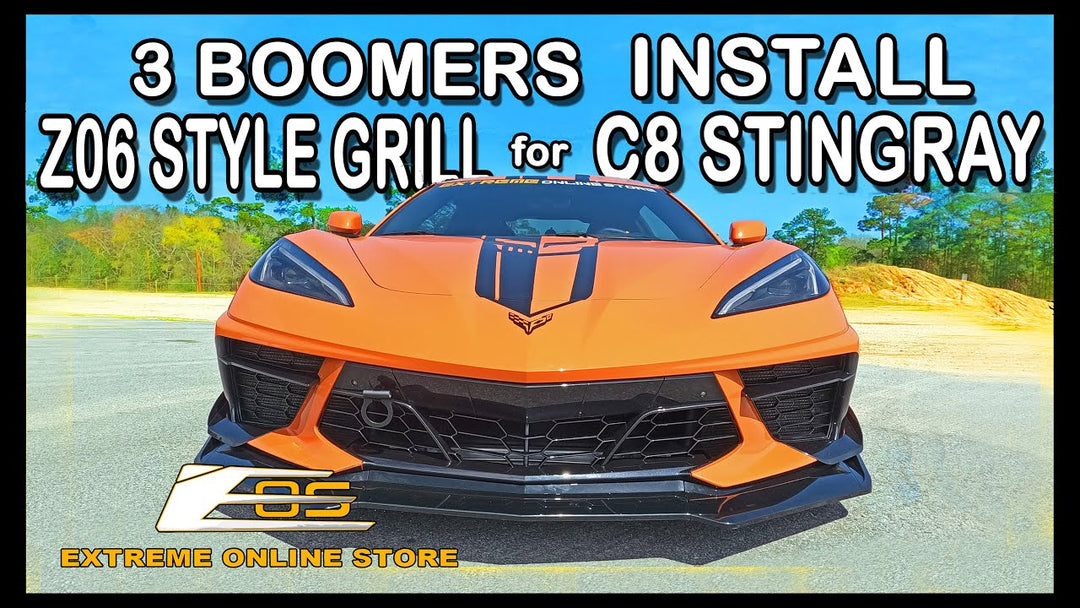 2020+ Corvette C8 Z06 Fascia Grille Insert Installation @C8CorvetteLife