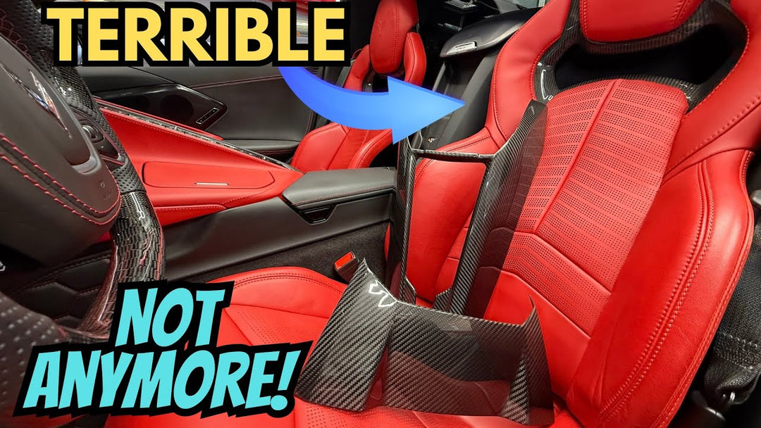 2020+ Corvette C8 Console Waterfall & Speaker Cover Installation @Donslife