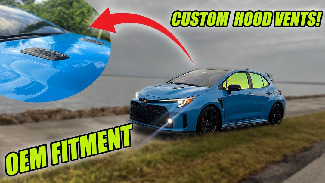 2023-Up GR Corolla Carbon Hood Vent Installation @BrandonStellmach