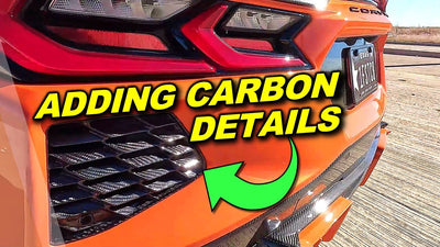 @NuHorizonC8 Reviewing Corvette C8 Carbon Fiber Rear Grill Trim Cover Extreme Online Store