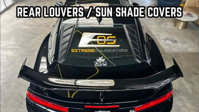 6th Gen Camaro Rear Window Louver Sun Shade Cover Installation Extreme Online Store ft. @Dipr100x35
