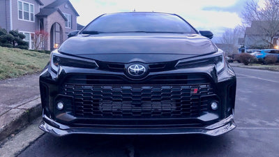 Toyota GR Corolla Carbon Fiber Front Lip Splitter Installation EOS ft. @jimsgaragetoys4963