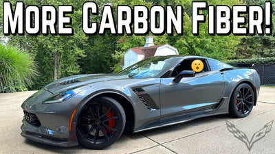Extreme Online Store | Corvette C7 Carbon Fiber Stage 3 Aero Kit Installed By @HorsePowerObsessed