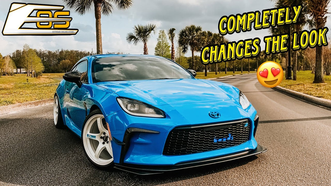 2022-Up Toyota GR86 Artisan Spirit Package Front Lip Splitter Installation EOS ft.@Justinackerman_