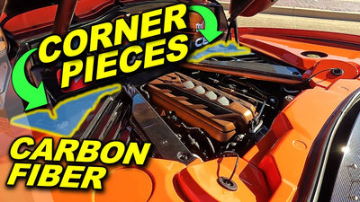 @NuHorizonC8 Reviewing the Carbon Fiber Engine Bay Corner Piece From Extreme Online Store