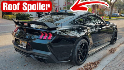 2024+ Ford Mustang Rear Roof Visor Installation @Wimya