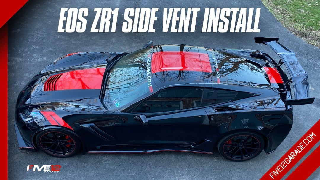 Extreme Online Store | Chevrolet Corvette C7 Fender Flare installed by @Team512