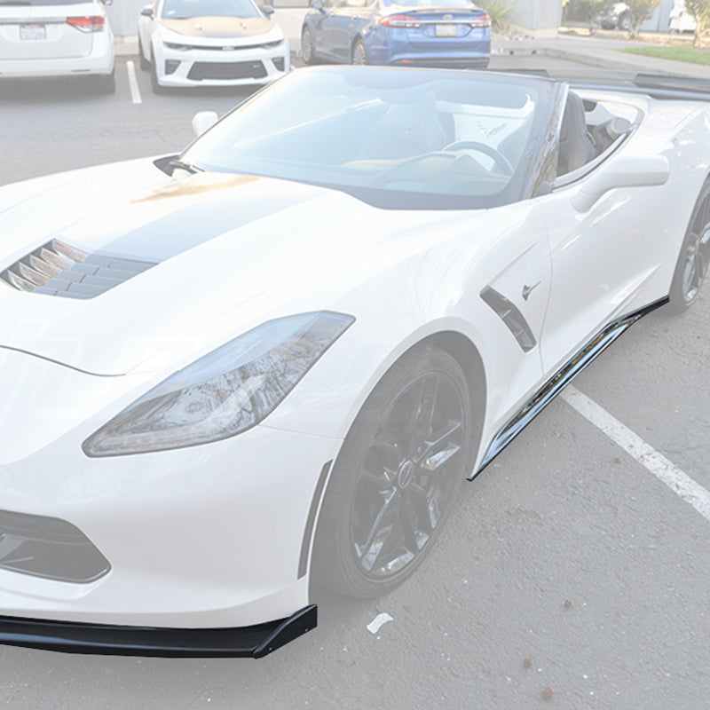Corvette C7 EOS Performance Side Skirts Rocker Panels Installation Manuel