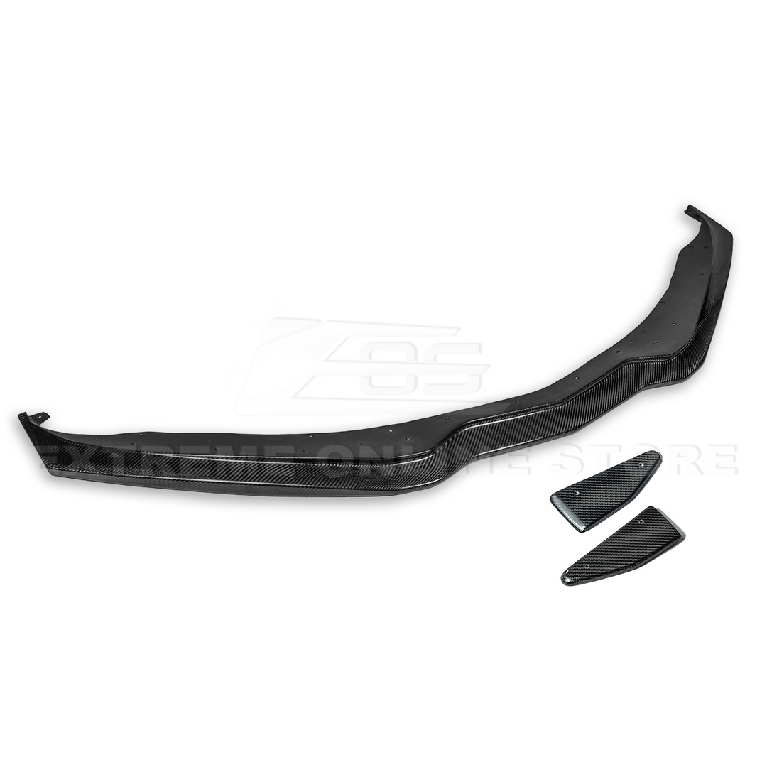 Chevrolet Corvette C7 Stage 2 Front Splitter With Side End Caps