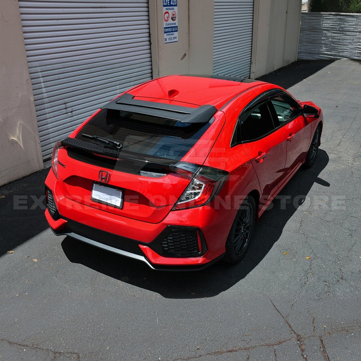 2016-21 Honda Civic Hatchback Mugen Conversion Rear Roof Spoiler Kit
