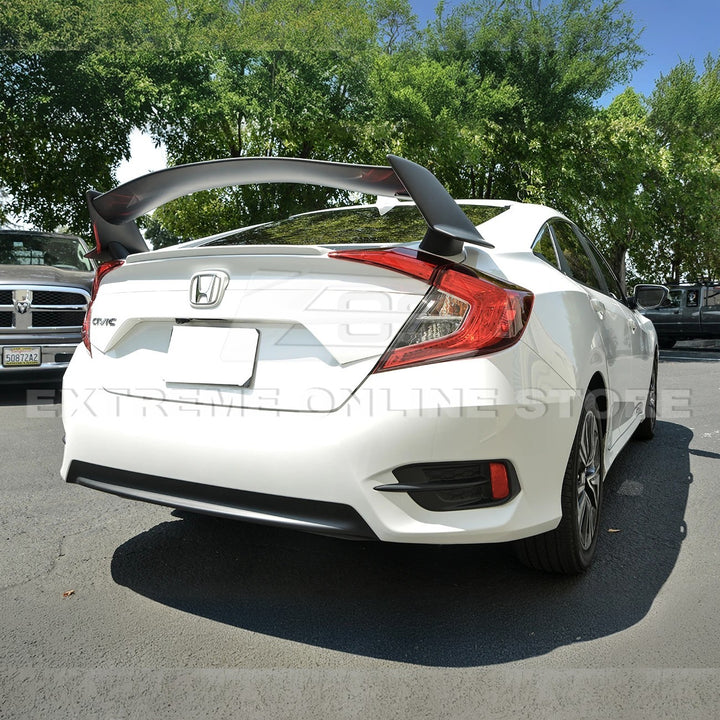 2016-21 Honda Civic Sedan Type R Conversion Rear Trunk Spoiler Kit