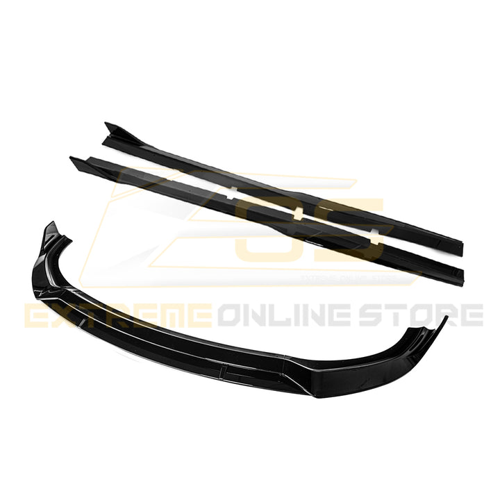 2015-Up Dodge Charger SRT Performance Front Splitter &amp; Rocker Panel