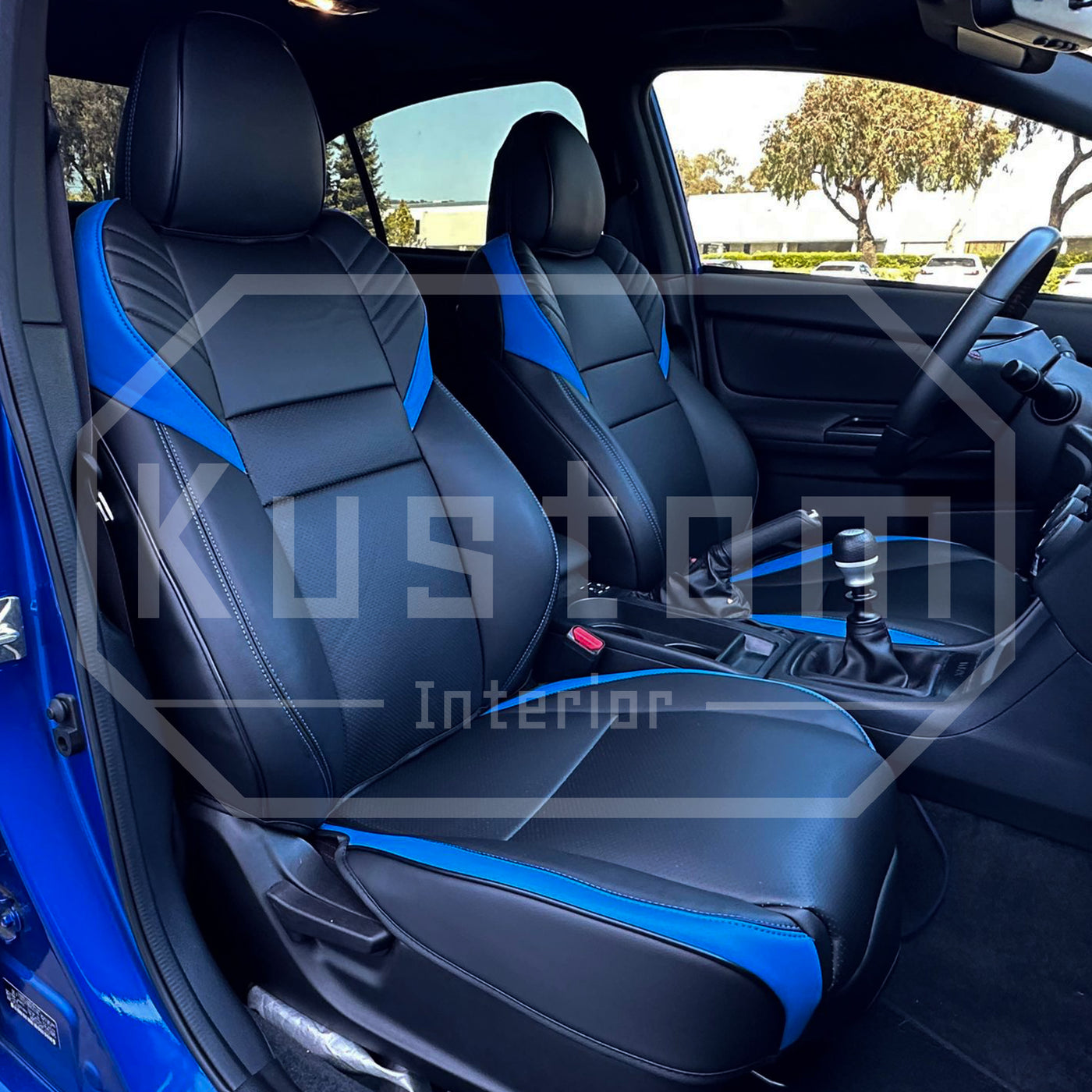 2012-Up Toyota 86 Premium Custom Leather Seat Covers