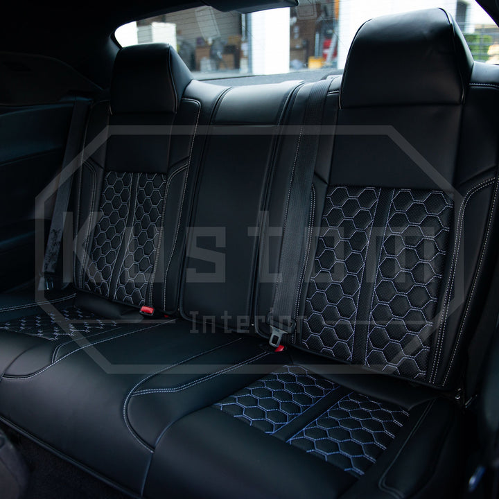 2015-Up Dodge Challenger Custom Leather Seat Covers (Performance Seat)