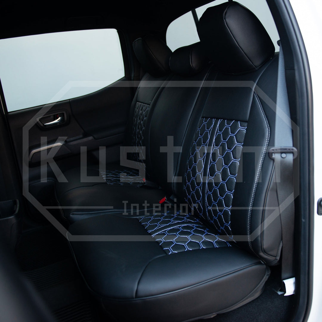 2016-Up Toyota Tacoma Premium Custom Leather Seat Covers