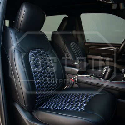 2019-Up Ram 1500 Premium Custom Leather Seat Covers