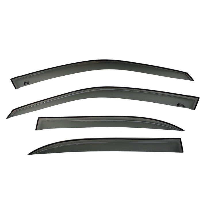 2001-05 Honda Civic Sedan | EOS JDM Smoke Tinted Window Visors Rain Guards