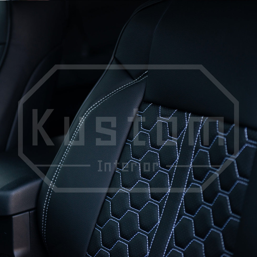 2016-Up Toyota Tacoma Premium Custom Leather Seat Covers