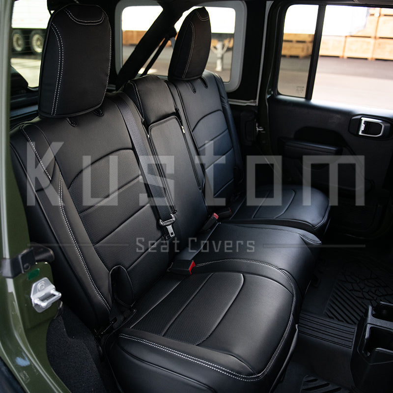 2018-Up Jeep Wrangler JL Custom Leather Seat Covers