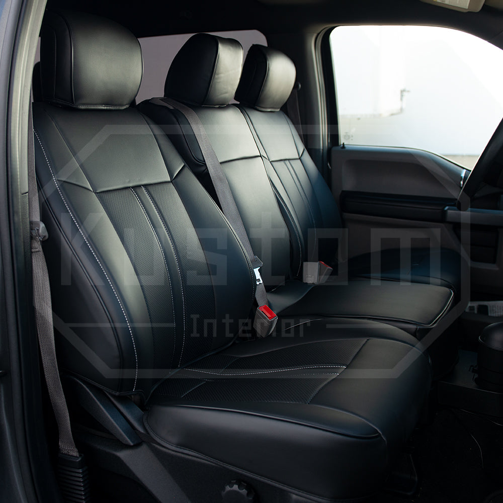 2015 21 Ford F 150 F 250 Premium Custom Leather Seat Covers