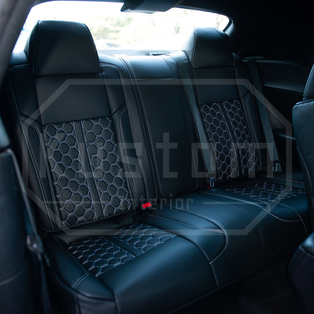 2015-Up Dodge Challenger Custom Leather Seat Covers (Performance Seat)