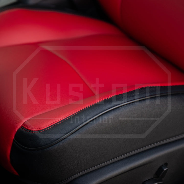 2015-Up Dodge Challenger Custom Leather Seat Covers (Performance Seat)