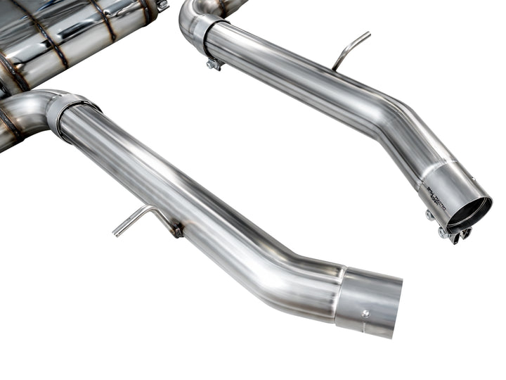 AWE Valved SwitchPath™ Axleback Exhaust for BMW F97 X3 M / F98 X4 M - Diamond Black Tips
