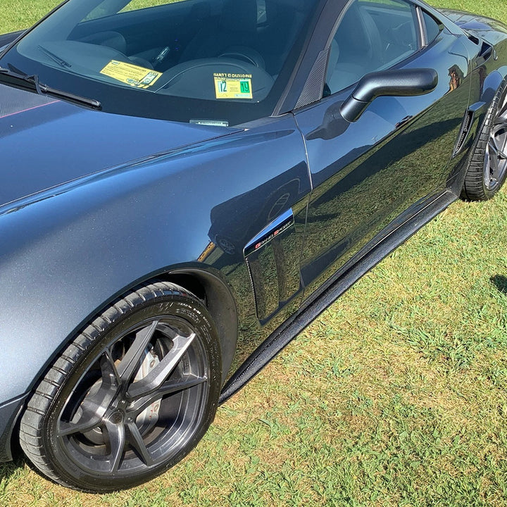 Corvette C6 Grand Sport / Z06 / ZR1 Side Skirts Rocker Panels