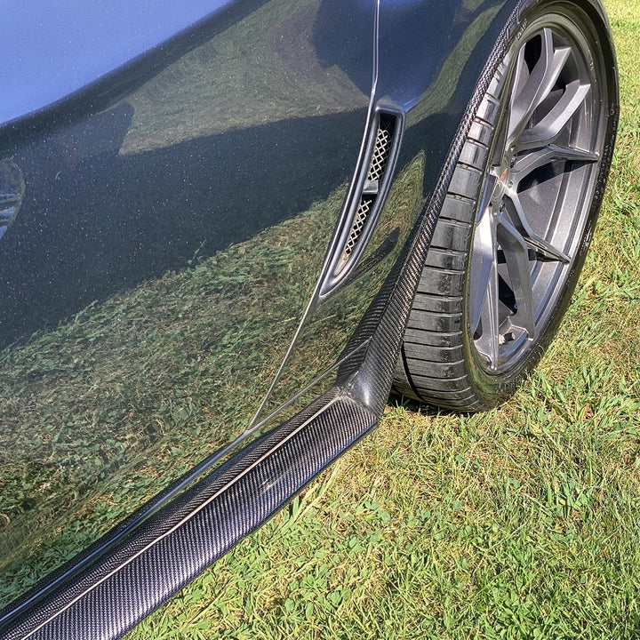 Corvette C6 Grand Sport / Z06 / ZR1 Side Skirts Rocker Panels