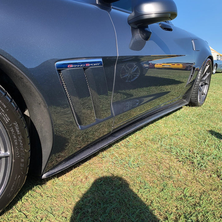Corvette C6 Grand Sport / Z06 / ZR1 Side Skirts Rocker Panels