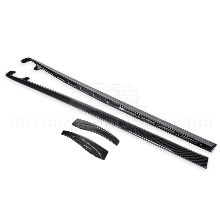 Corvette C6 Grand Sport / Z06 Front Splitter Lip &amp; Side Skirts Rocker Panels