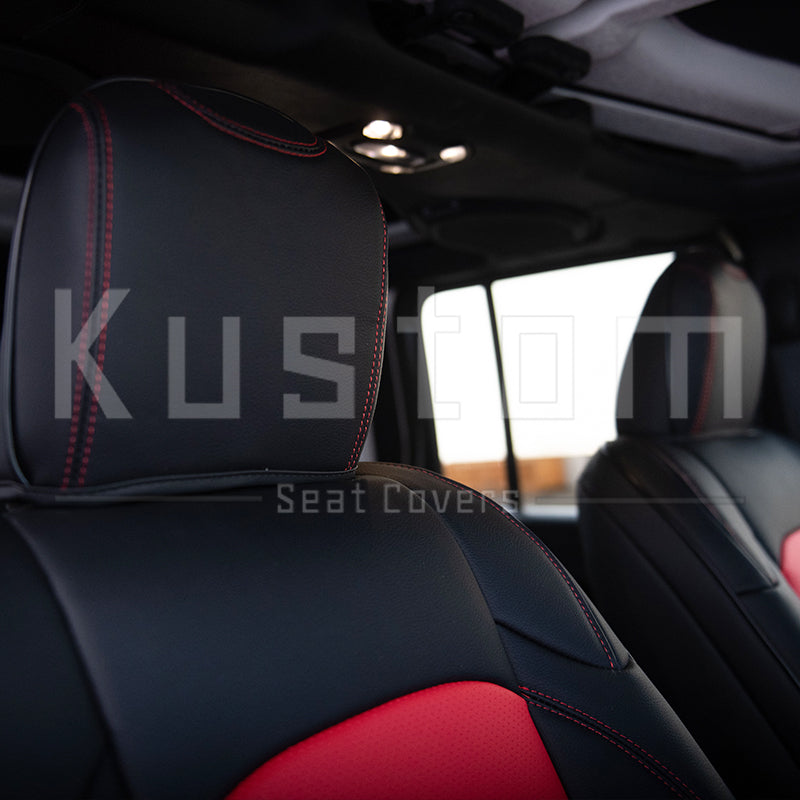 2018-Up Jeep Wrangler JL Custom Leather Seat Covers