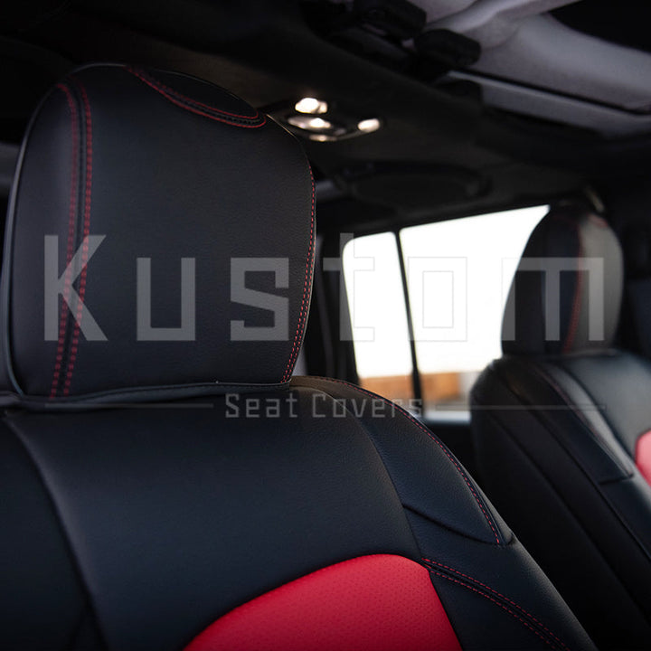 2018-Up Jeep Wrangler JL Custom Leather Seat Covers