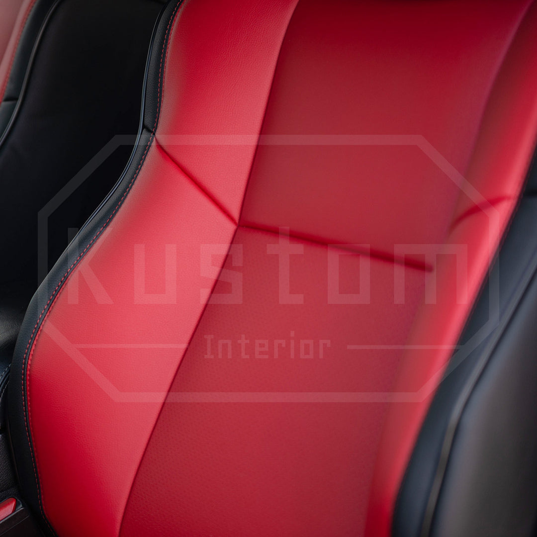 2015-Up Dodge Challenger Custom Leather Seat Covers (Performance Seat)