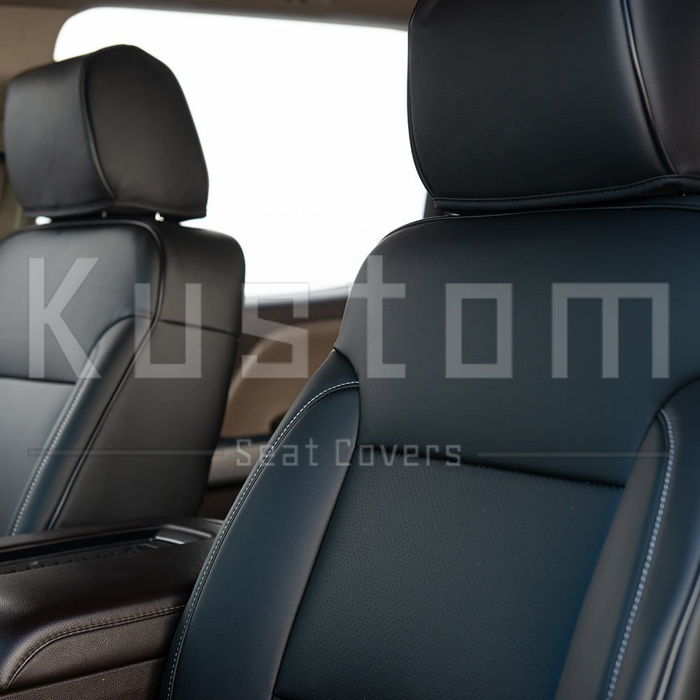 2014-18 GMC Seirra Premium Custom Leather Seat Covers